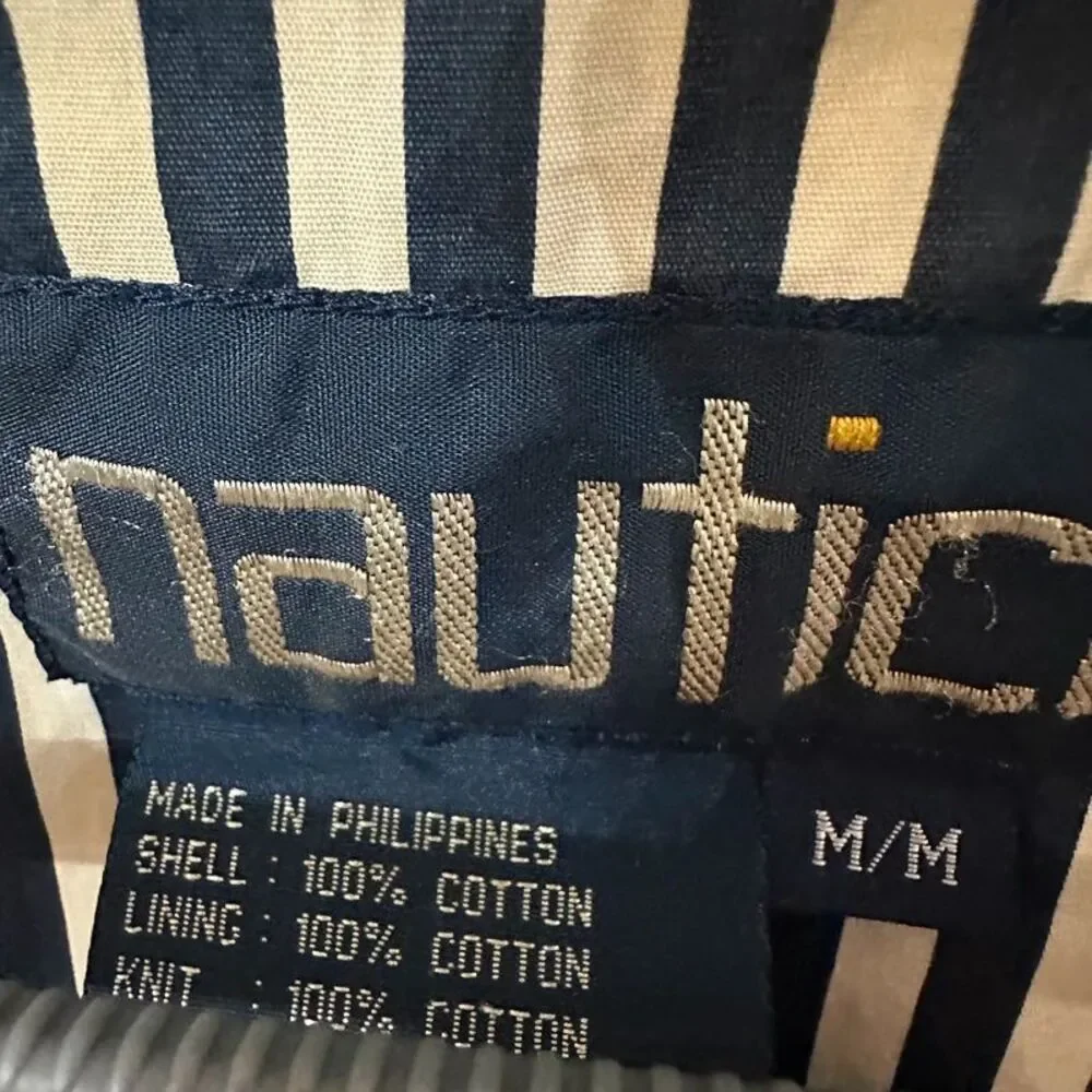 Vintage nautica beige jacket